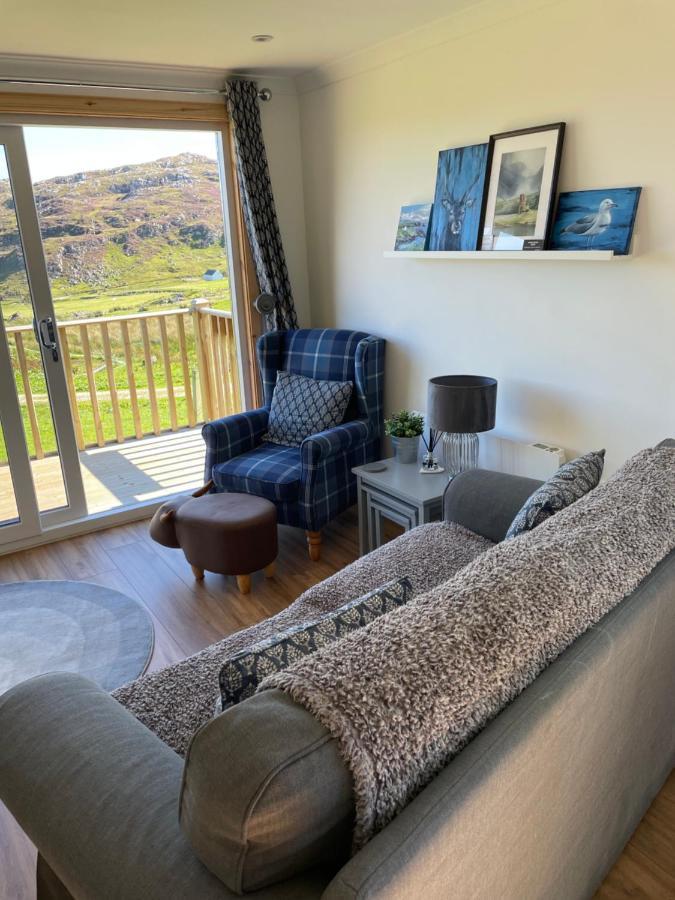 Sea View Cabin Clashnessie Dış mekan fotoğraf